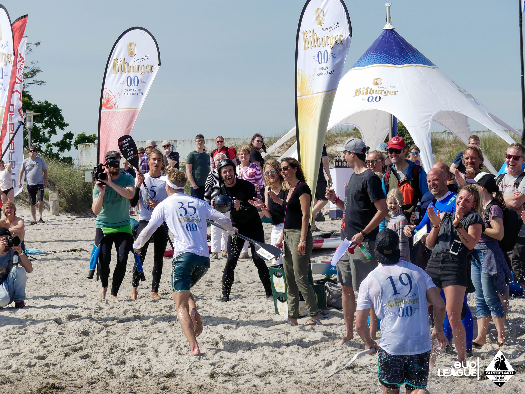 Spaß garantiert – die Bitburger 0,0% SUP Fun Challenge