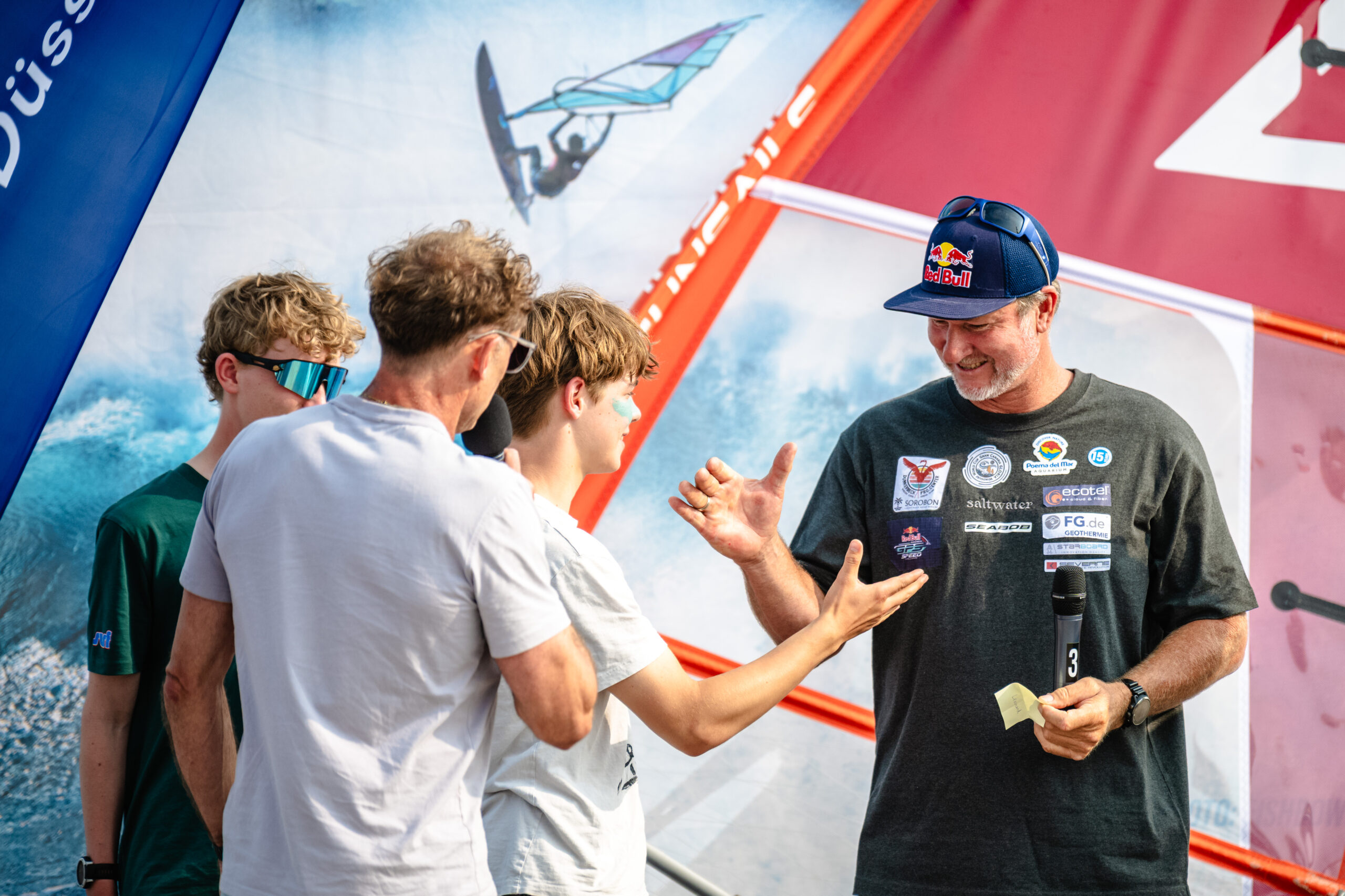 Björn Dunkerbeck beim Surf-Festival!